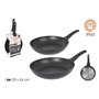 Ensemble de poêles MasterChef 24 cm 20 cm (4 Unités)