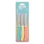 Couteau de cuisine Quttin Basic 20 cm 0,8 mm 3 Pièces (12 Unités)