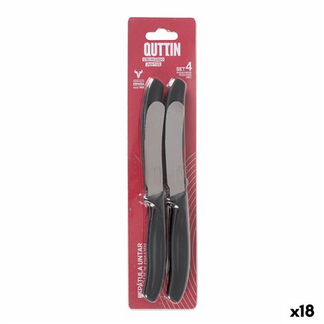 Couteau de cuisine Quttin Basic 8 cm 4 Pièces (18 Unités)