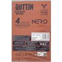 Ensemble de Couteaux Quttin Nero 4 Pièces (6 Unités)