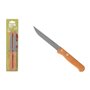 Ensemble de couteaux à viande Inde Natura Marron Argenté 10,5 cm Polyvalents 4 Pièces (12 Unités)