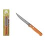 Ensemble de Couteaux Quttin Natura Marron Argenté Acier inoxydable 10,5 cm 4 Pièces (12 Unités)