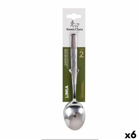 Cuillère à dessert Quttin Limia 2 Pièces (6 Unités)