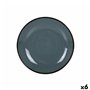Plat à Gratin Santa Clara Bleu Ronde Ø 30 cm (6 Unités)