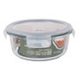 Boîte à lunch hermétique Santa Clara Transparent Ø 17 cm 0,9 l (6 Unités)