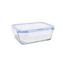 Boîte à lunch hermétique LAV Gris Transparent 0,8 L (12 Unités)