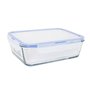 Boîte à lunch hermétique LAV Gris Transparent 1,9 L (8 Unités)