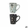 Tasse mug La Mediterránea Lunas 400 ml (18 Unités)