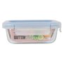 Boîte à lunch hermétique Quttin Transparent Rectangulaire 375 ml (12 Unités)