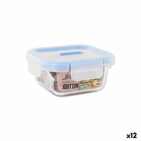 Boîte à lunch hermétique Quttin Boho Transparent 0,3 L (12 Unités)