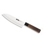 Couteau de cuisine Quttin SANTOKU Takamura Marron Argenté 17 cm (12 Unités)