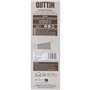 Couteau de cuisine Quttin GYUTOU Takamura Marron Argenté 20 cm (12 Unités)