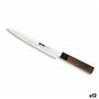 Couteau de cuisine Quttin YANAGIBA Takamura Marron Argenté 20 cm (12 Unités)