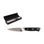Eplucheur Quttin Damaskus Noir Argenté Acier inoxydable 9 cm (2 Unités)