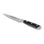 Couteau de cuisine Quttin Damaskus Noir Argenté 12 cm (2 Unités)