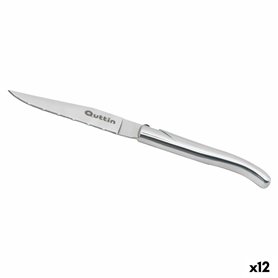 Couteau à viande Quttin Kobe Argenté 10,5 cm (12 Unités)