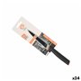 Couteau de cuisine MasterChef Noir Argenté 13 cm Polyvalents (24 Unités)