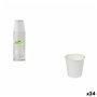 Set de Verres Algon Blanc 80 ml 30 Pièces (24 Unités)