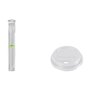 Lot de couvercles pour verres Algon 250 ml 100 Pièces (12 Unités)