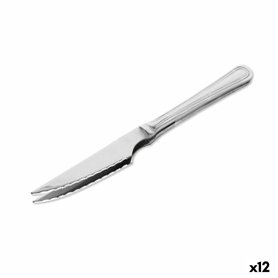 Ensemble de couteaux à viande Quttin Antártica Argenté Acier inoxydable 21,5 x 1,9 cm 2 Pièces (12 Unités)