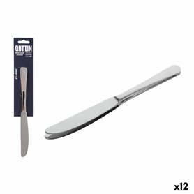 Ensemble de Couteaux Quttin Classic Argenté Acier inoxydable 21,6 x 1,8 cm 2 Pièces (12 Unités)