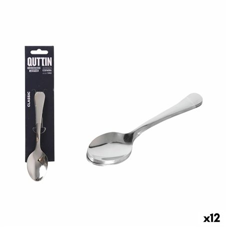Cuillère à dessert Quttin Classic 6 Pièces (12 Unités)