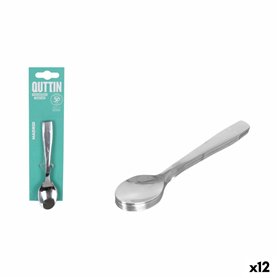 Cuillère à dessert Quttin Madrid 13 x 2,7 x 1 cm 6 Pièces (12 Unités)