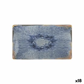 Plat à Gratin La Mediterránea Aelia Rectangulaire 25,3 x 15 x 2 cm (18 Unités)