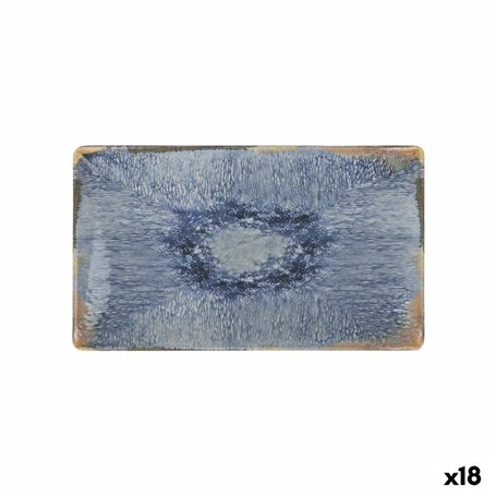 Plat à Gratin La Mediterránea Aelia Rectangulaire 25,3 x 15 x 2 cm (18 Unités)