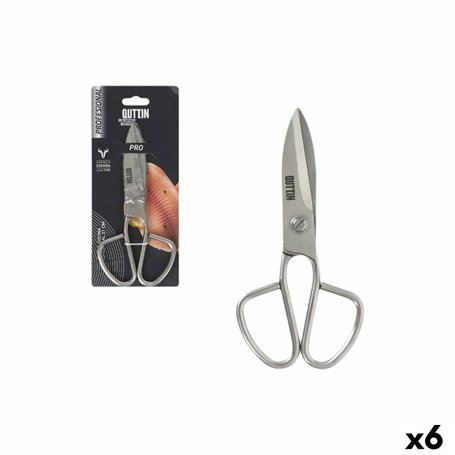 Ciseaux de Cuisine Quttin Pro 21 cm (6 Unités)