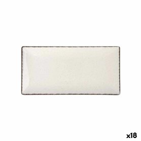 Plat à Gratin La Mediterránea Anllo Rectangulaire 30 x 15 x 2 cm (18 Unités)