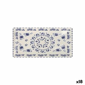 Plat à Gratin La Mediterránea Blur Rectangulaire 30 x 15 x 2 cm (18 Unités)
