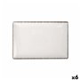 Plat à Gratin La Mediterránea Anllo Rectangulaire 30 x 20 x 2,5 cm (6 Unités)