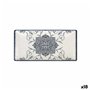 Plat à Gratin La Mediterránea Rosetta Rectangulaire 30 x 15 x 2 cm (18 Unités)