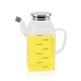 Huilier La Mediterránea Transparent Argenté Métal Verre Borosilicaté 0,75 L (12 Unités)
