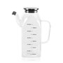 Huilier La Mediterránea Transparent Argenté Métal Verre Borosilicaté 1 L (6 Unités)