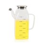 Huilier La Mediterránea Transparent Argenté Métal Verre Borosilicaté 1 L (6 Unités)
