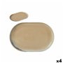 Plat à Gratin La Mediterránea Cies Oblongue 30 x 20 x 2,5 cm (4 Unités)