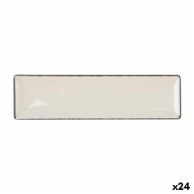 Plat à Gratin La Mediterránea Anllo Rectangulaire 30 x 8 x 2 cm (24 Unités)