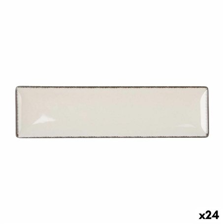 Plat à Gratin La Mediterránea Anllo Rectangulaire 30 x 8 x 2 cm (24 Unités)