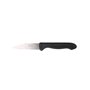 Jeu de couteaux d'éplucheur Cuyfor Noir Argenté Acier inoxydable 7,5 cm 6 Pièces (24 Unités)