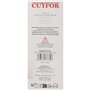 Jeu de couteaux d'éplucheur Cuyfor Noir Argenté Acier inoxydable 7,5 cm 6 Pièces (24 Unités)