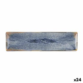 Plat à Gratin La Mediterránea Aelia Rectangulaire 30 x 8 x 2 cm (24 Unités)