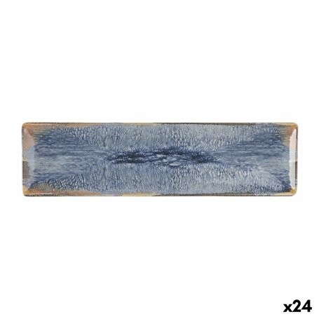 Plat à Gratin La Mediterránea Aelia Rectangulaire 30 x 8 x 2 cm (24 Unités)