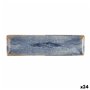 Plat à Gratin La Mediterránea Aelia Rectangulaire 30 x 8 x 2 cm (24 Unités)