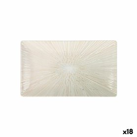 Plat à Gratin La Mediterránea Anya Rectangulaire 25,3 x 15 x 2 cm (18 Unités)