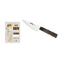 Couteau de cuisine Quttin DEBA Takamura Marron Argenté 11 cm (12 Unités)
