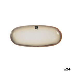 Plat à Gratin La Mediterránea Fustam Oblongue 29,5 x 12,7 x 2,4 cm (24 Unités)
