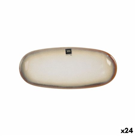 Plat à Gratin La Mediterránea Fustam Oblongue 29,5 x 12,7 x 2,4 cm (24 Unités)