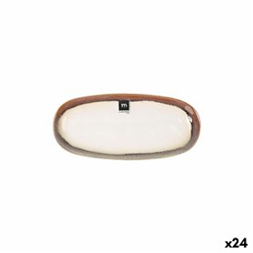 Plat à Gratin La Mediterránea Fustam Oblongue 25,8 x 12 x 2,2 cm (24 Unités)